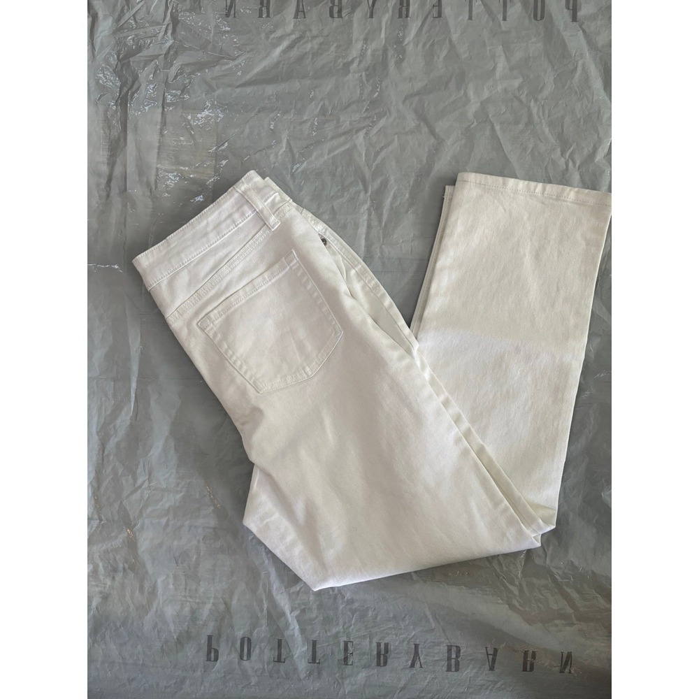 Style&Co White Straight Leg‎ White Jeans Size 12P